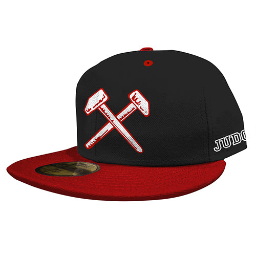 Hammers Red/Black Snap-Back Hat