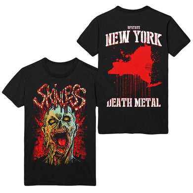 Upstate NY Death Metal Black T-Shirt