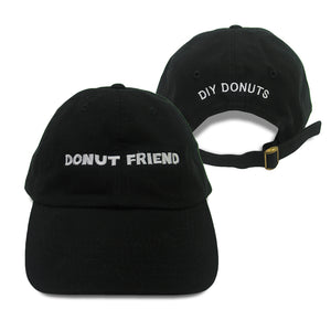 DIY Donuts Black Dad Hat