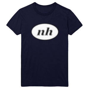 Oval Navy T-Shirt