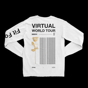 Virtual Tour White Long Sleeve
